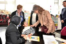 Image du Maroc Professionnelle de  Son Altesse Royale la Princesse Lalla Meryem préside la célébration des cinquantième anniversaires de " Al Manar " Association des personnes handicapées mentales à Rabat, Mercredi 6 Mars 2019. (Photo/ SPPR) via Jalilbounhar.com 